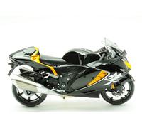 MODELLINO MOTO STATICO MAISTO SUZUKI HAYABUSA 2022 NERO MODELLISMO SCALA 1/12