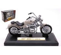 MODELLINO MOTO STATICO MOTORMAX BMW R1200C JAMES BOND 007 MODELLISMO SCALA 1/18