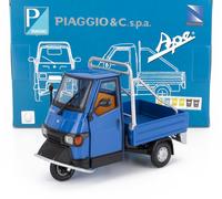 MODELLINO MOTO STATICO NEWRAY PIAGGIO APE 50 CROSS COUNTRY 1994 BLU NERO 1/18