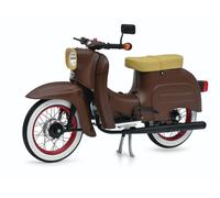 Simson schwalbe KR51/1 Personalizzato II Braun Motocicletta Modello 1:10