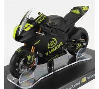 MODELLINO MOTO STATICO YAMAHA M1 TEST SEPANG MOTOGP 2007 VALENTINO ROSSI 1/18