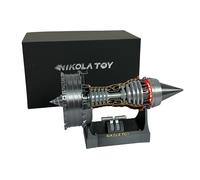 Modellino Motore Turbofan Giocattolo Educativo Scienza Meccanica per Collezionis [EEK: A]