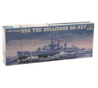 Modellino Nave da Guerra USS Il Sullivans Scala 1: 350