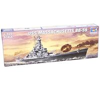 Modellino Nave da Guerra USS Massachusetts (BB-59) Scala 1:700