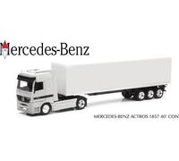 Newray 15113A - Truck Mercedes Benz Actros Container Scala 1:43, Die Cast