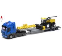 MODELLINO NEWRAY CAMION IVECO STRALIS E NEW HOLLAND 1/43 16143