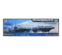 Modellino Portaerei Uss Constellation Cv-64 TRUMPETER 06715 1/700ème Modellino