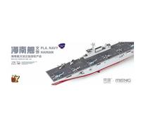 Modellino Porte-Héicoptères Pla Navy Hainan MENG ps-007s 1:700