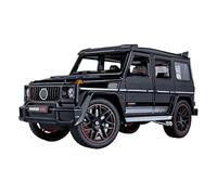 Modellino Realistico Auto 1:18 Per Benz G800 Returning Sound Cars Modello Auto Metallo Pressofuso Lega Con Simulazione Di Porte Complete Ornamenti Modellini Di Veicoli A Motore In Scala(Black)