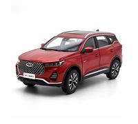Modellino Realistico Auto 1 18 Per Chery Fuoristrada SUV Red Coupe Modello Pressofuso In Lega Auto Come Una Decorazione Dell'ufficio