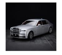 Modellino Realistico Auto 1:18 Per Rolls-Royce New Phantom VIII Modello Auto Lega Pressofusa Lusso Regali Collezione Esposizione Statica Giocattolo(White)
