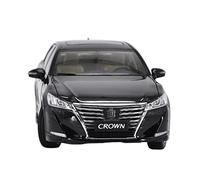 Modellino Realistico Auto 1 18 Per Toyota Crown Version Classic Car Da Collezione Simulazione Modello Auto In Lega Zinco Come Regalo Aziendale(Nero)