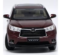 Modellino Realistico Auto 1 18 Per Toyota Highlander Da Collezione Simulazione Modello Auto In Lega Zinco Come Regalo Natale Regalo Aziendale(Rosso)