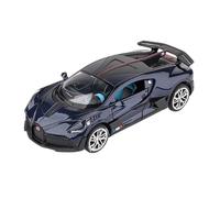 Modellino Realistico Auto 1:22 Per Bugatti Divo Auto Sportiva In Lega Modello Pressofuso Suono E Luce Giocattolo Collezione Decorazione Esposizione Modellini Di Veicoli A Motore In Scala(Black)