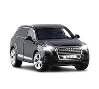 Modellino Realistico Auto 1 32 Diecast Per Q7 sport SUV simulazione di auto modello di auto ragazzo suono e collezione di luci regalo auto giocattolo(Taglia unica)