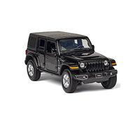 Modellino Realistico Auto 1 32 Per Jeep Wrangler Sahara Simulazione Modello di auto in lega Boy Sound and Light Collection Gift Toy Car(4)