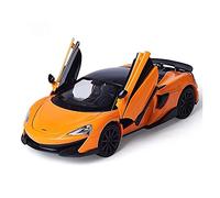 Modellino Realistico Auto 1 32 Per McLaren 600LT Supercar Simulazione In Lega Diecast Modello Di Auto Ragazzo Collezione Regalo Artigianato Auto Giocattolo(2)