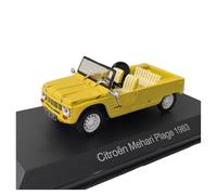 Modellino Realistico Auto 1:43 Per Citroen MEHARI PLAGE 1983 Modello Lega Di Veicoli Classici Decorazione Per La Casa Ornamento Metallo Per Auto