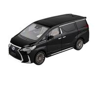 Modellino Realistico Auto 27 Cm 1:18 For Lexus LM300, Auto Aziendale Di Lusso, Modello In Scala Di Simulazione, Collezione Di Veicoli A Retrocarica Modellini Di Veicoli A Motore In Scala(Black)