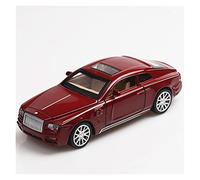 Modellino Realistico Auto Diecast 1 32 Per Rolls-Royce Phantom Tirare Indietro Con Suono E Luce Modello Di Auto Modello In Lega Display Per Adulti(Rosso)