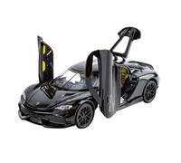Modellino Realistico Auto Modellino Di Auto Pressofuso Da 15 Cm, Replica 1/24 For Koenigsegg Gemini Black Supercar, Collezione Di Veicoli In Scala Modellini Di Veicoli A Motore In Scala(Black)