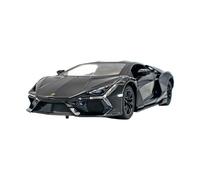 Modellino Realistico Auto Modellino Di Auto Sportiva In Scala 21 Cm Modello 1/22 For Lamborghini Revuelto Supercar Pressofuso Con Veicoli A Retrocarica Modellini Di Veicoli A Motore In Scala(Black)