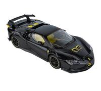 Modellino Realistico Auto Modellino In Miniatura In Scala 20 Cm Scala 1/24 Auto Sportiva Convertibile For Ferrari SF90XX Simulazione Di Veicoli A Motore Modellini Di Veicoli A Motore In Scala(Black)