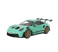 Modellino Realistico Auto Modello Auto Statico 1:18 Per Porsche 992GT3 RS 2022 Simulazione Modello Di Auto In Lega Collezione Ornamenti Da Tavolo Modellini Di Veicoli A Motore In Scala(Green)