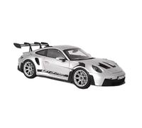 Modellino Realistico Auto Modello Auto Statico 1:18 Per Porsche 992GT3 RS 2022 Simulazione Modello Di Auto In Lega Collezione Ornamenti Da Tavolo Modellini Di Veicoli A Motore In Scala(White)