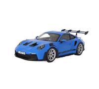 Modellino Realistico Auto Modello Auto Statico 1:18 Per Porsche 992GT3 RS 2022 Simulazione Modello Di Auto In Lega Collezione Ornamenti Da Tavolo Modellini Di Veicoli A Motore In Scala(Blue)