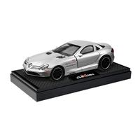Modellino Realistico Auto Modello Di Auto Finito In Scala 14 Cm, Scala 1/32, For Benz SLR, Auto Sportiva Retrò Da Collezione, Veicolo A Retrocarica. Modellini Di Veicoli A Motore In Scala(Silver)