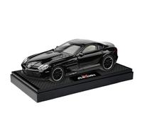 Modellino Realistico Auto Modello Di Auto Finito In Scala 14 Cm, Scala 1/32, For Benz SLR, Auto Sportiva Retrò Da Collezione, Veicolo A Retrocarica. Modellini Di Veicoli A Motore In Scala(Black)