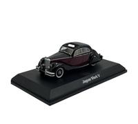 Modellino Realistico Auto Modello Di Auto In Resina Statica Per Jaguar Mark V 1950 Classic Sedan, Scala 1:87 Giocattolo(Black)