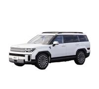 Modellino Realistico Auto Modello Di Auto Pressofusa In Lega Simulazione Metallica Scala 1:18 For Hyundai Santa FE Pechino Squisiti Veicoli Da Collezione Modellini Di Veicoli A Motore In Scala(White)