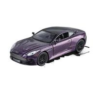 Modellino Realistico Auto Modello Di Simulazione Pressofuso Per Auto In Lega In Scala 1:32 Per Veicoli Statici In Miniatura For Aston Martin DB12 GT Modellini Di Veicoli A Motore In Scala(Purple)