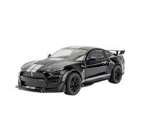 Modellino Realistico Auto Modello Di Veicolo Pressofuso In Lega In Scala 1:18 Per Ford Mustang GT500 Decorazioni Da Scrivania Simulate Come Souvenir Modellini Di Veicoli A Motore In Scala(Black)