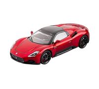 Modellino Realistico Auto Modello Di Veicolo Pressofuso In Lega Metallo In Scala 1:24 For Maserati MC20 Decorazioni Da Scrivania Simulate Come Souvenir Modellini Di Veicoli A Motore In Scala(Red)
