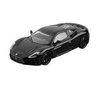 Modellino Realistico Auto Modello Di Veicolo Pressofuso In Lega Metallo In Scala 1:24 For Maserati MC20 Decorazioni Da Scrivania Simulate Come Souvenir Modellini Di Veicoli A Motore In Scala(Black)