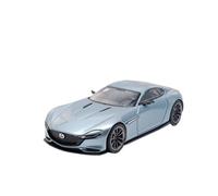 Modellino Realistico Auto Ornamenti Per Modellini Di Auto In Lega A Due Porte Modello Mazda RX-VISION Coupe Scala 1:64(Gray)