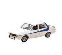 Modellino Realistico Auto Pressofuso 1:18 Per La Scala Renault 12 Gordini Simulazione Lega Modello Di Auto Statica Fans Collezione Display Decorazione Per La Casa Ornamenti In Metallo Giocattolo(White