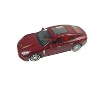 Modellino Realistico Auto Replica Di Auto Da Collezione In Scala 28 Cm Modello 1/18 Auto Sportiva For Porsche Panamera, Veicoli Pressofusi In Miniatura Modellini Di Veicoli A Motore In Scala(Red)
