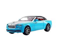 Modellino Realistico Auto Scala 1:24 Per Rolls Royce Dawn Modello Di Auto In Miniatura Pressofusa In Lega Di Zinco Oggetti Da Collezione In Metallo Modellini Di Veicoli A Motore In Scala(Blue)