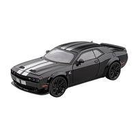 Modellino Realistico Auto Veicoli Pressofusi In Lega Da 20 Cm In Scala 1:22 Auto Muscolosa For Dodge Challenger Hellcat Modelli Di Auto A Retrocarica Modellini Di Veicoli A Motore In Scala(Black)