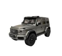 Modellino Realistico Auto Veicolo Simulato In Lega Pressofusa In Scala 1:18 For La Collezione Di Modelli Auto For Benz G63 4x4 AMG For Appassionati Modellini Di Veicoli A Motore In Scala(Titanium)