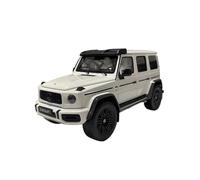 Modellino Realistico Auto Veicolo Simulato In Lega Pressofusa In Scala 1:18 For La Collezione Di Modelli Auto For Benz G63 4x4 AMG For Appassionati Modellini Di Veicoli A Motore In Scala(White)