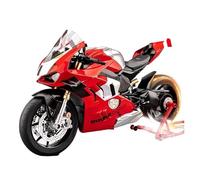 Modellino Realistico Moto Scala 1:6 Per Ducati V4S Spray Di Avviamento Modello Di Moto Da Corsa In Lega Veicolo Giocattolo Regalo Regalo Ragazze Ragazzi