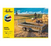 Heller 56778 - 1/24 Starter Kit Goods Trailer - Nuovo