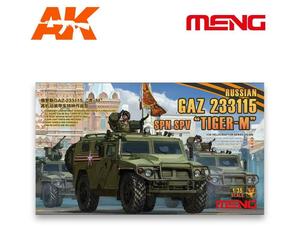 Modellino Russian Gas 233115 " Tiger-M " Spn Spv MENG vs-008 1:3 5 Char P