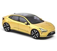 MODELLINO AUTO STATICO NOREV POLESTAR 4 2024 ORO GIALLO MODELLISMO SCALA 1:43