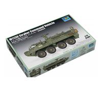Modellino Schermato M1130 Stryker Command Vehicle TRUMPETER 07423 1:72 Ch
